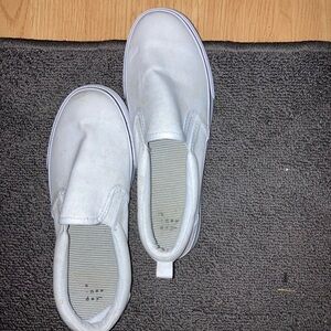 A New Day White Slip-On Shoes size 7